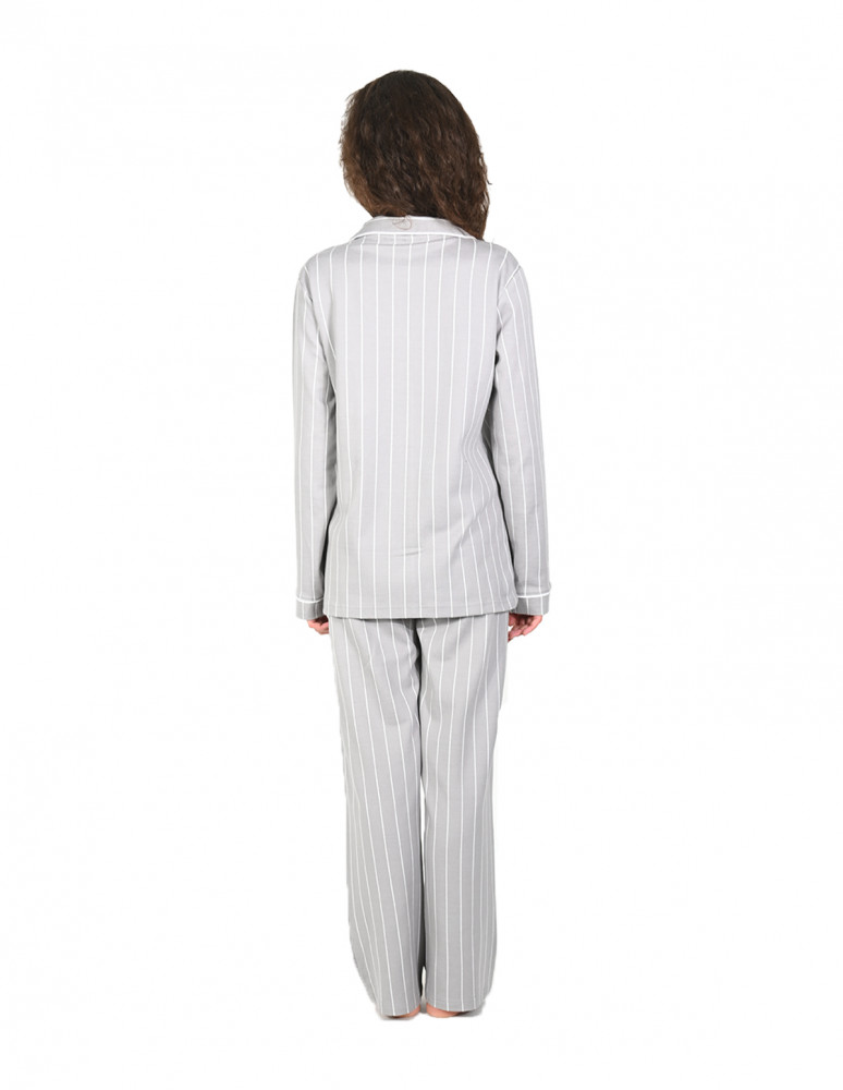 Pyjamas rayé coton femme 100% Coton...