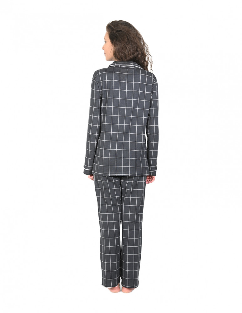 Pyjamas carreaux coton femme 100%...