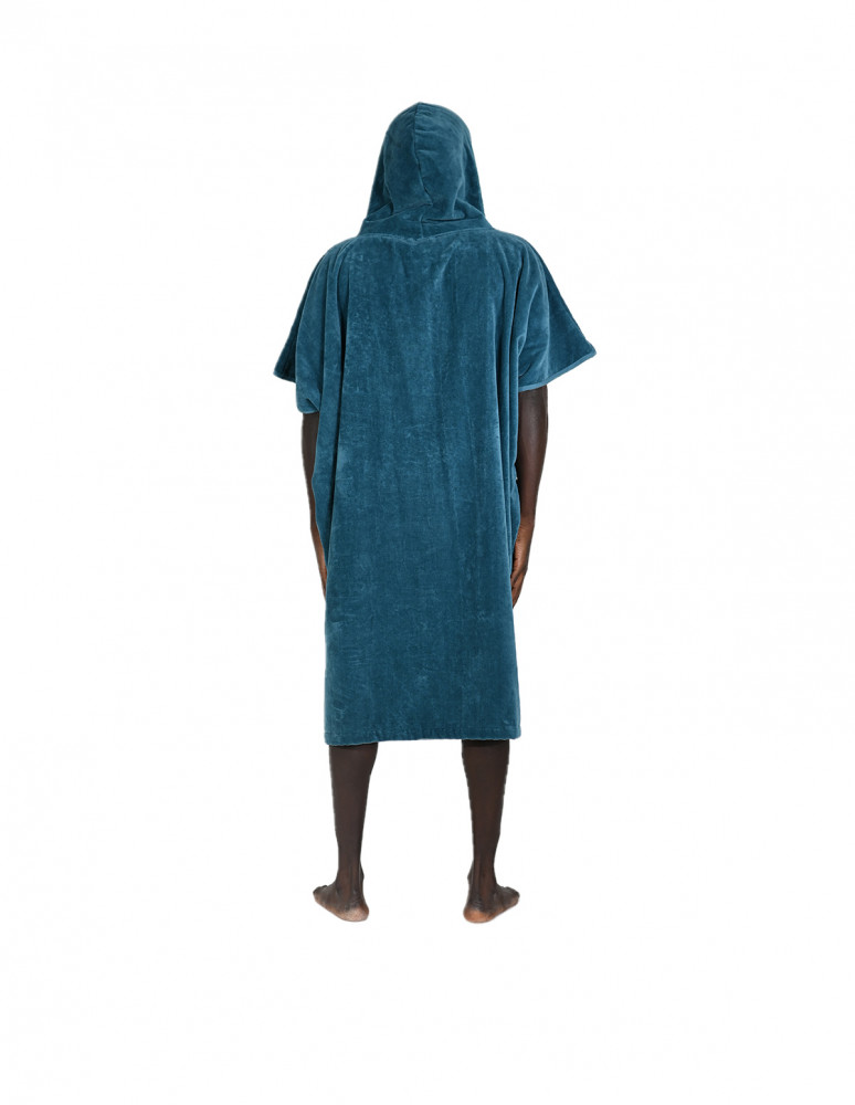 Poncho de plage adulte en velours BEACH