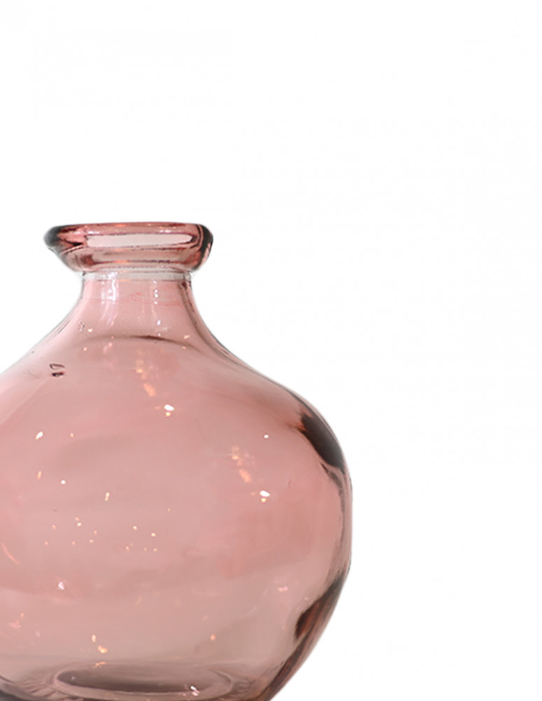 Vase en verre recyclé h 18 cm SCANDIC