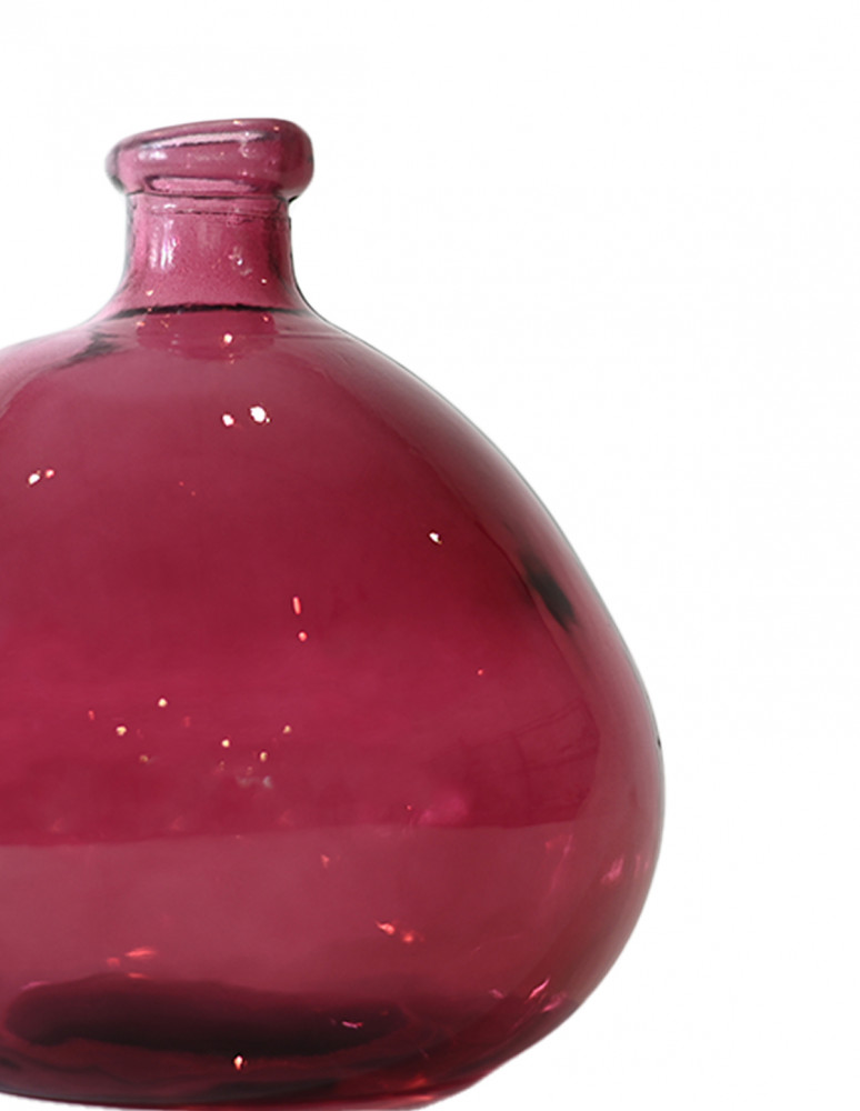 Vase en verre recyclé h 23 cm SCANDIC