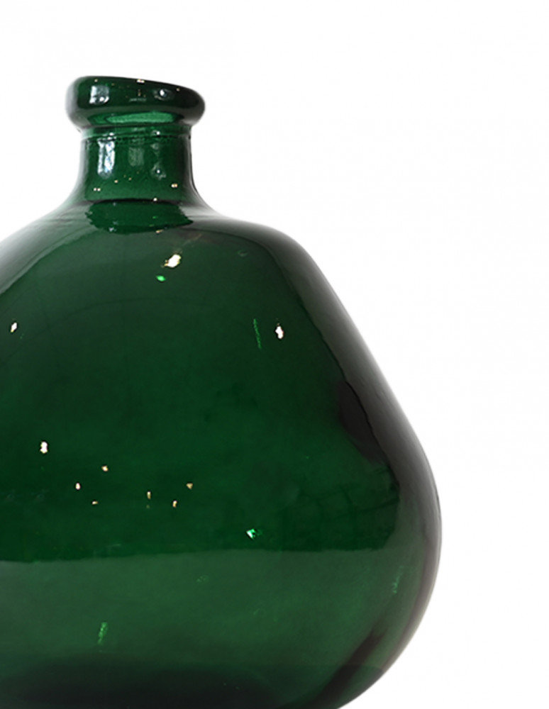 Vase en verre recyclé h 23 cm SCANDIC