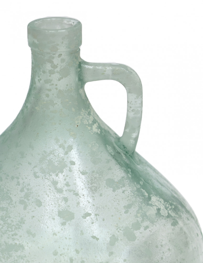 Vase en verre recyclé h 18 cm ANTIC 2