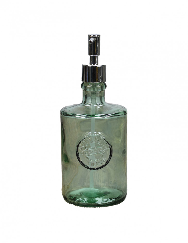 Distributeur de savon en verre...