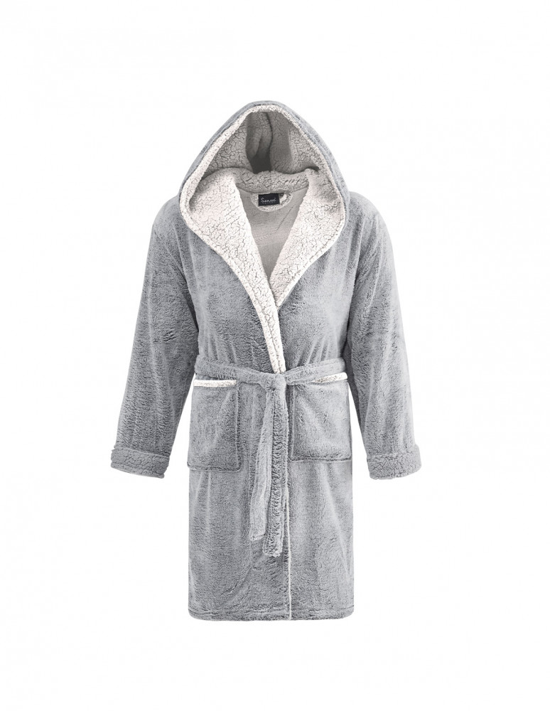 Peignoir Mi-Long Micro Sensoft...