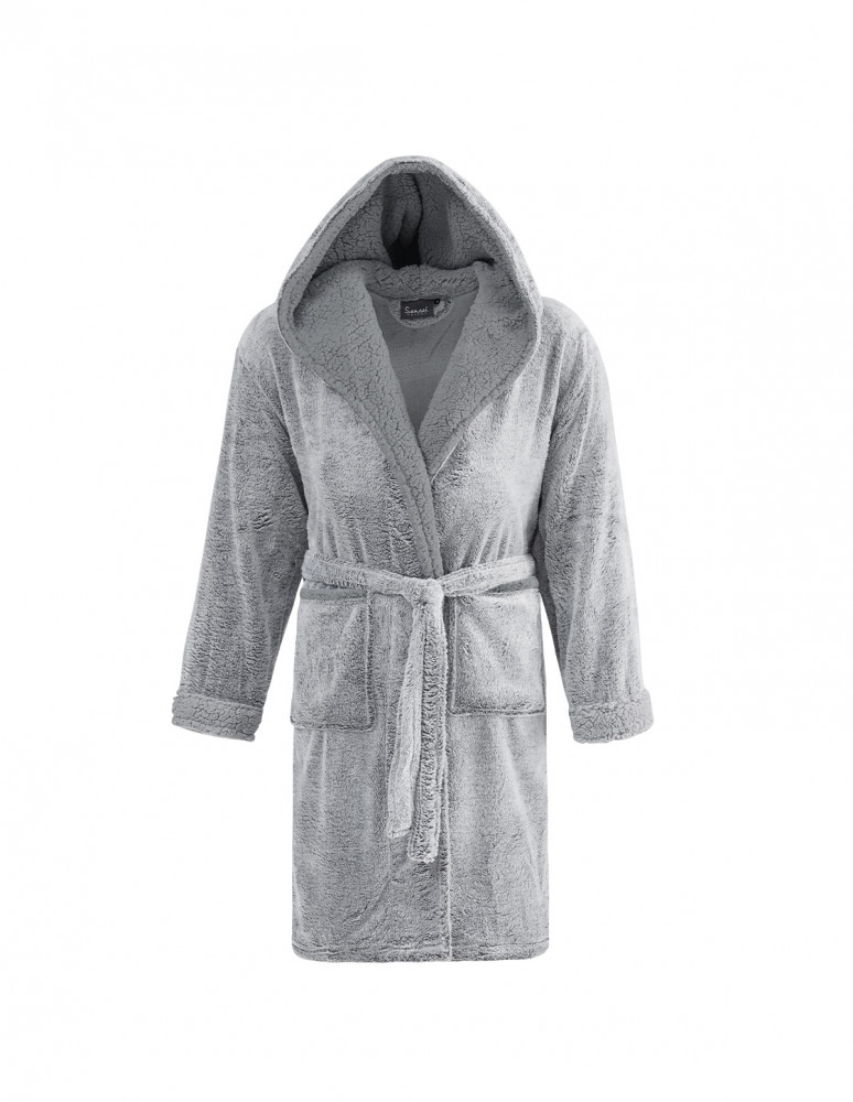 Peignoir Mi-Long Micro Sensoft...