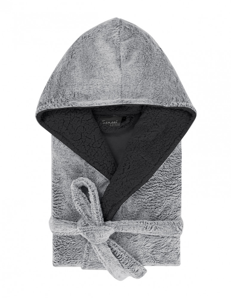 Peignoir Mi-Long Micro Sensoft...