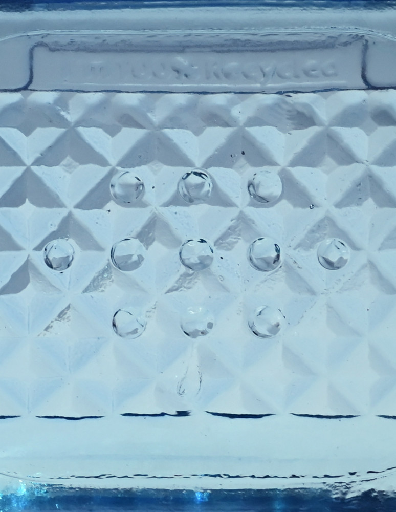 Porte Savon Verre Recyclé DIAMOND