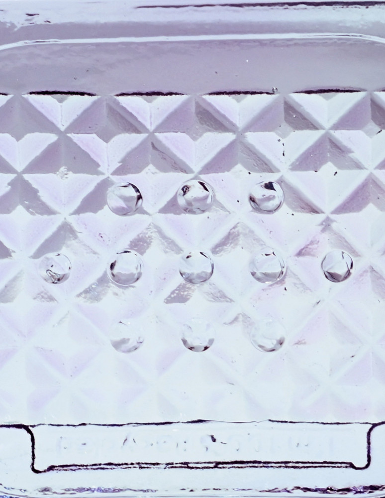 Porte Savon Verre Recyclé DIAMOND