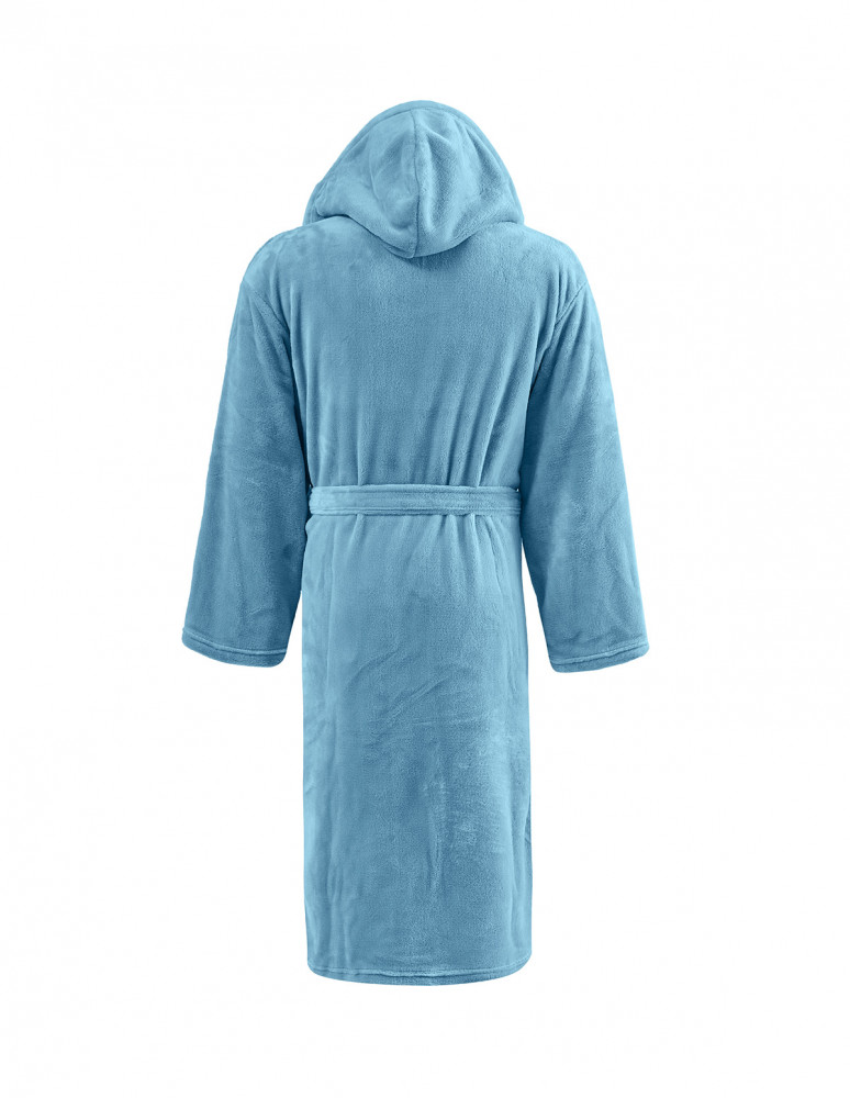 Peignoir polaire mixte à capuche KAPRA