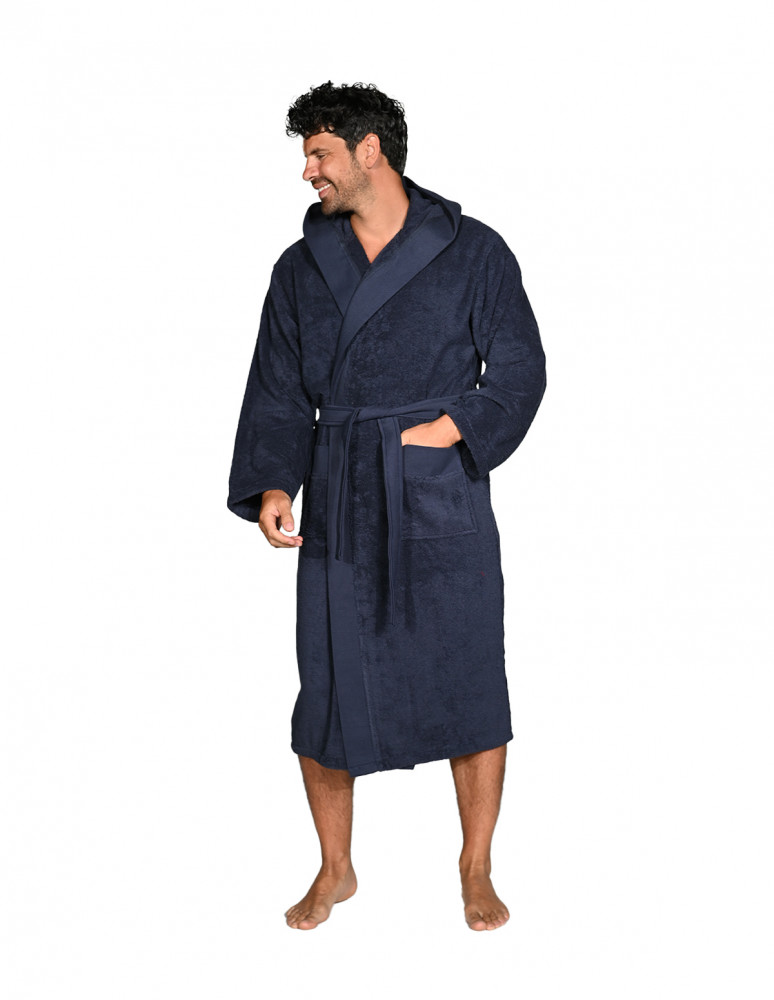 Peignoir à capuche uni 420gr/m² BOXER