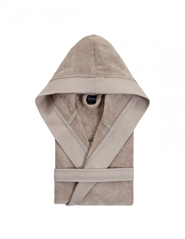 Peignoir à capuche uni 420gr/m² BOXER