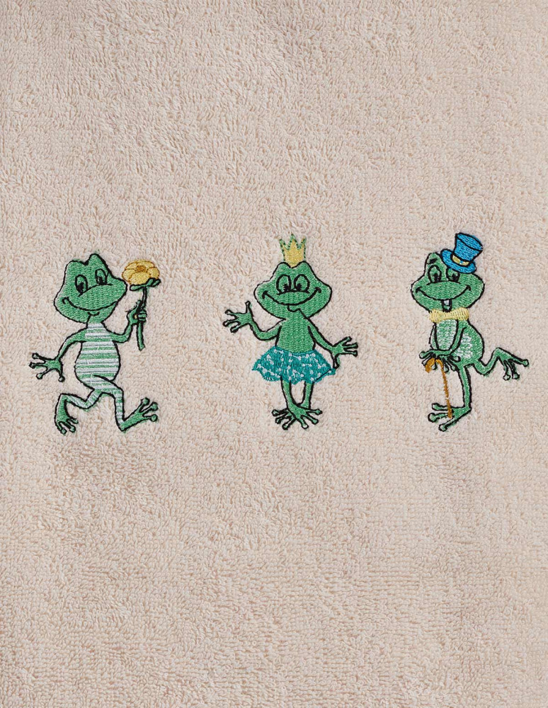 Peignoir enfant brodé KERMY