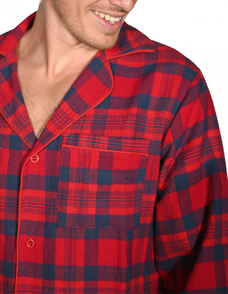 Pyjama en flanelle mixte OTTAWA