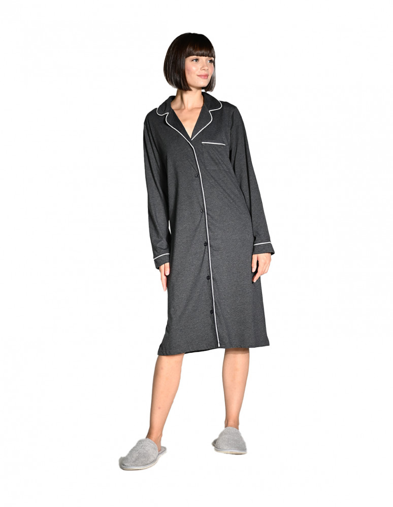 Chemise de nuit Mi-Long 100% coton...