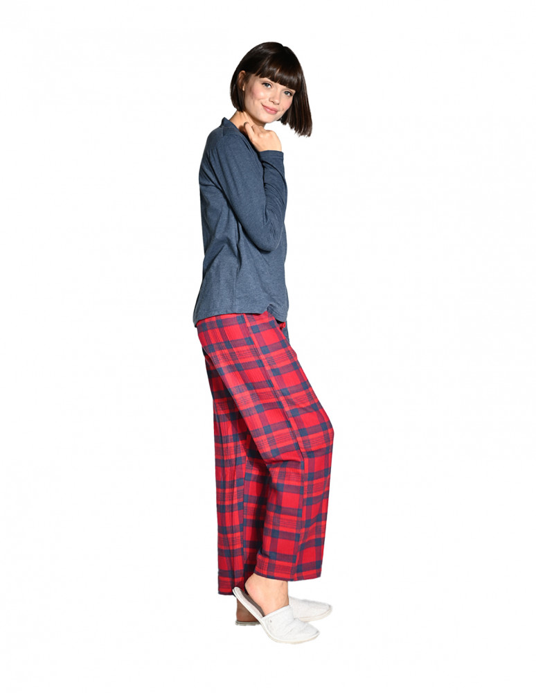 Pyjama Femme Haut Unis Jensey Bas...