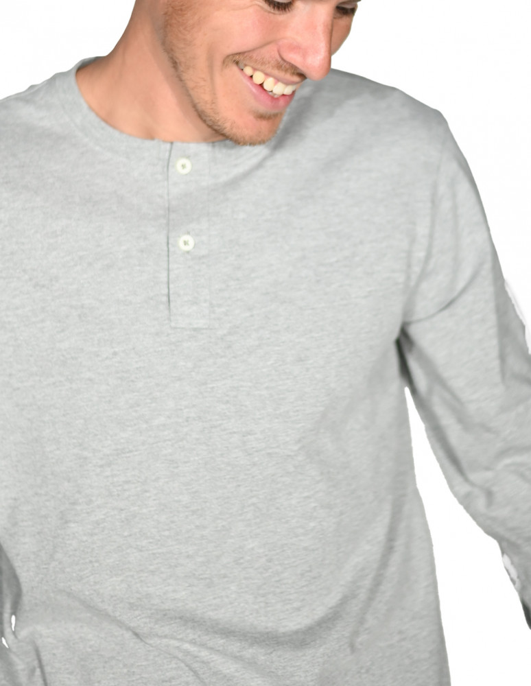 Pyjama Homme Haut Unis Jensey Bas...