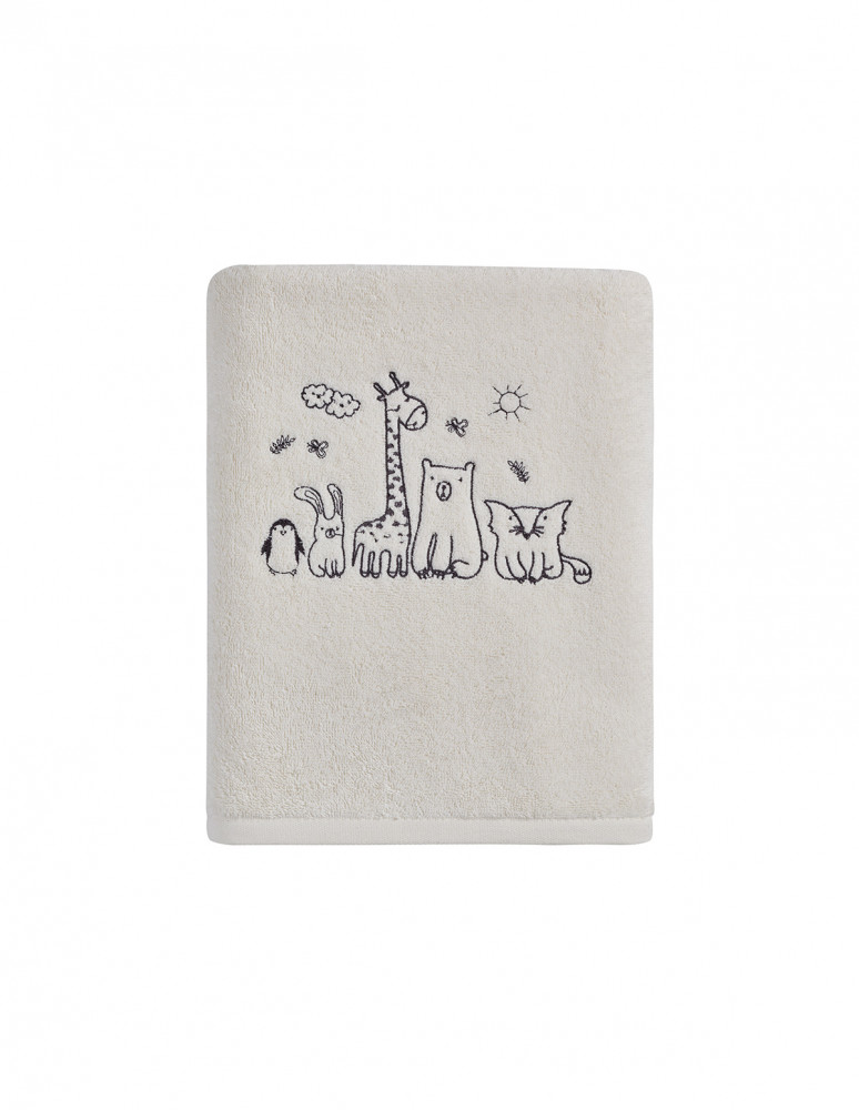 Serviette 50x90cm 450gr/m² Brodée...