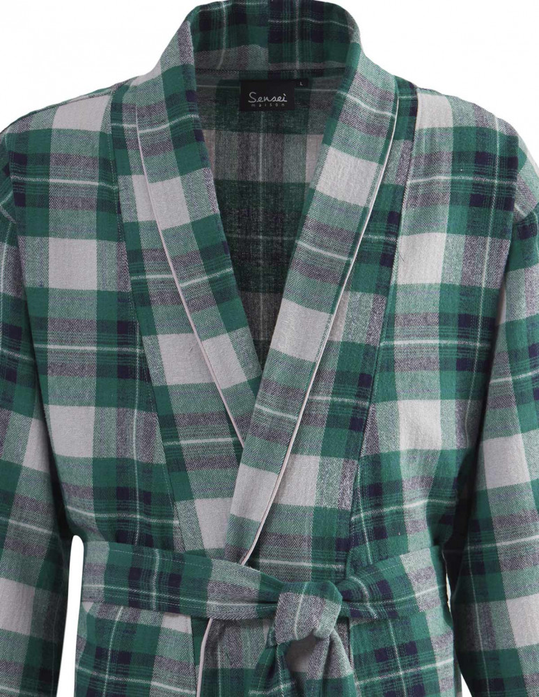 Robe de Chambre Flanelle 100% Coton...