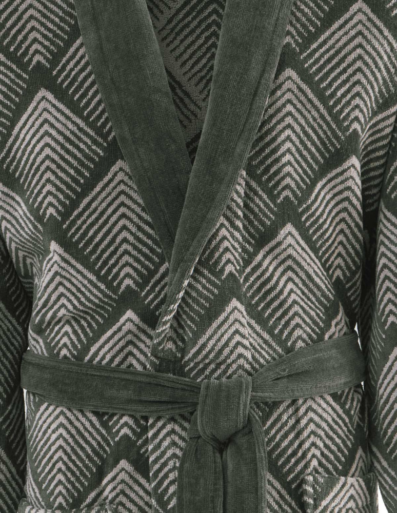 Peignoir Velours Jacquard 400 Gr/M²...