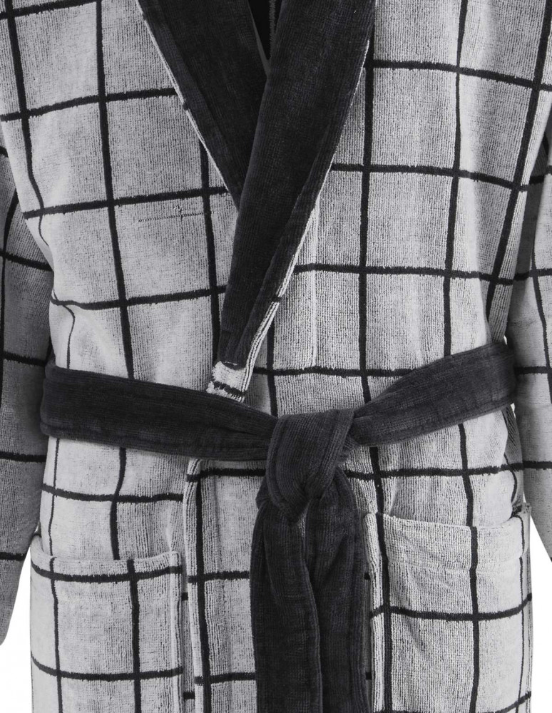 Peignoir Velours Jacquard 400 Gr/M²...