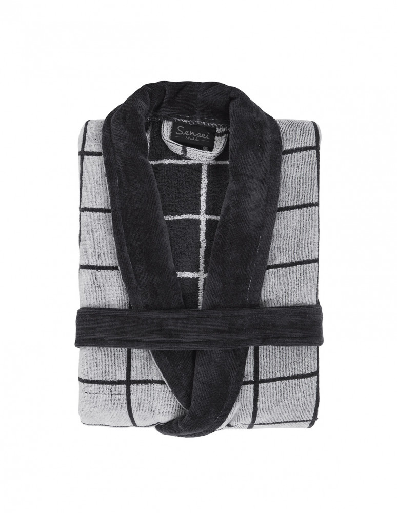 Peignoir Velours Jacquard 400 Gr/M²...