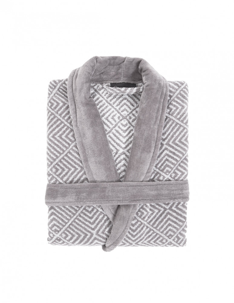 Peignoir Velours Jacquard 400 Gr/M²...