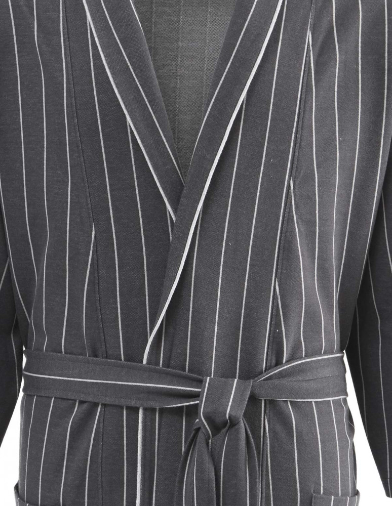 Peignoir d'intérieur rayé femme ANDREA