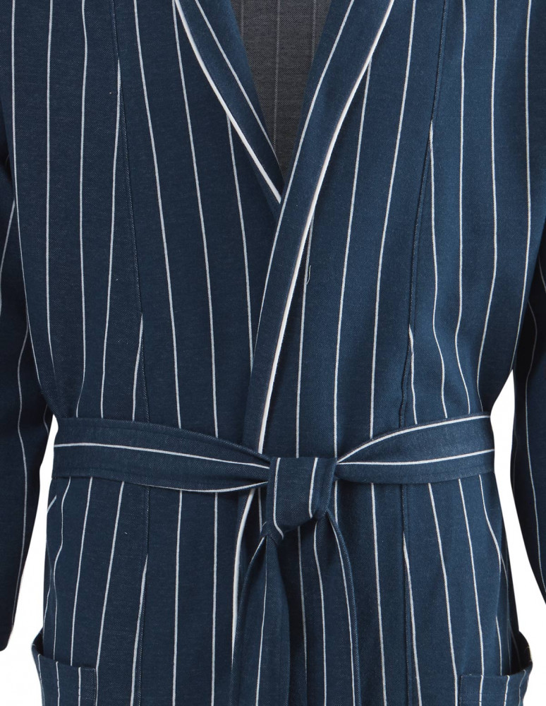 Peignoir d'intérieur rayé femme ANDREA