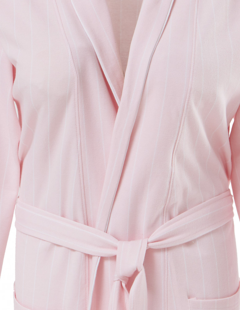 Peignoir d'intérieur rayé femme ANDREA