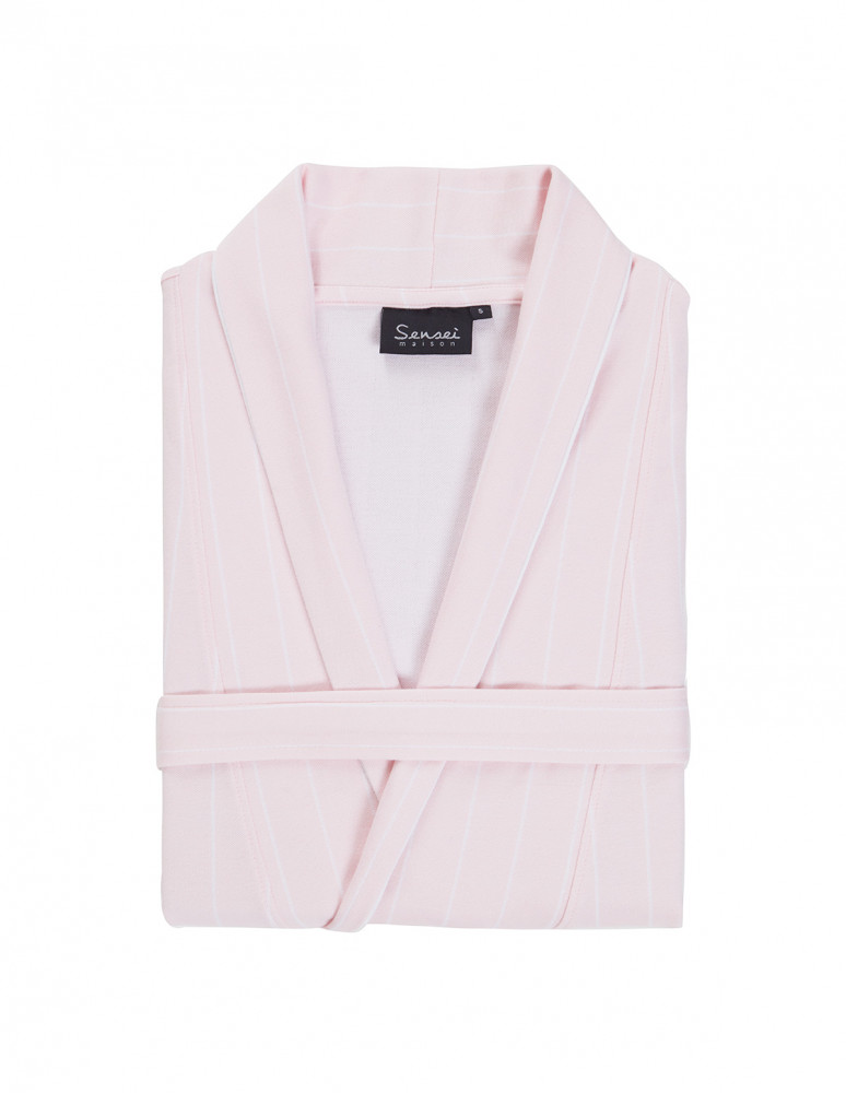 Peignoir d'intérieur rayé femme ANDREA