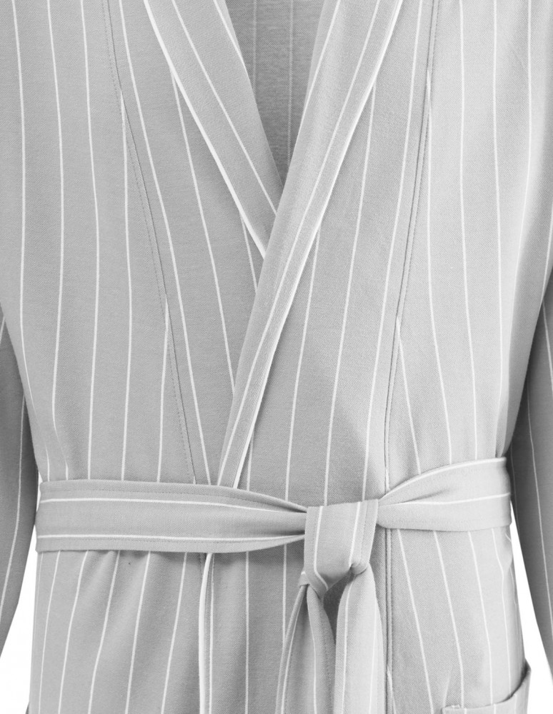 Peignoir d'intérieur rayé femme ANDREA