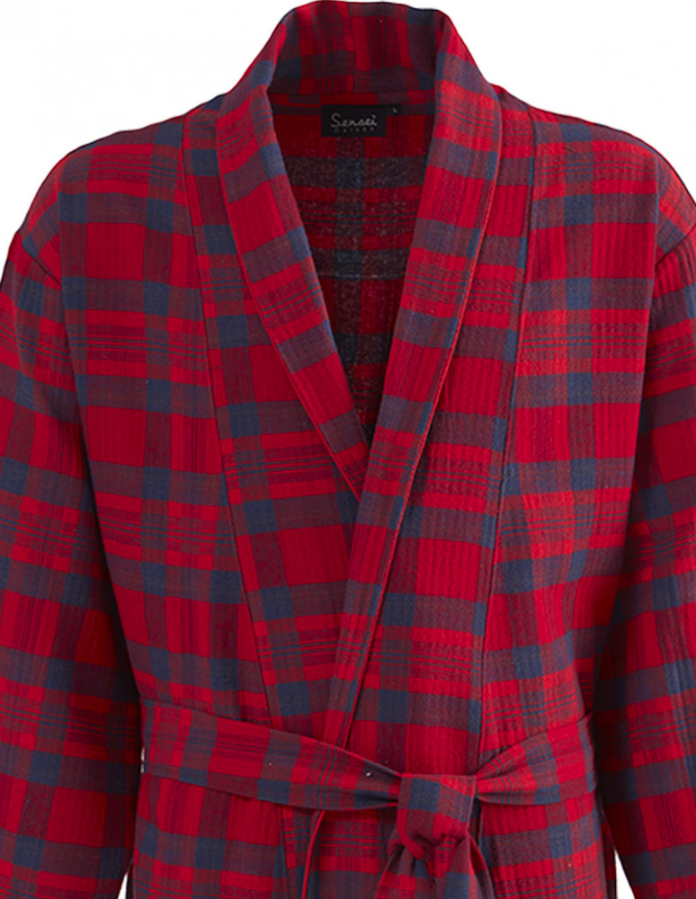 Robe de chambre mixte en flanelle OTTAWA