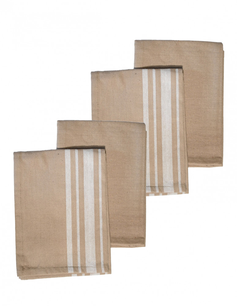 Lot de 4 Torchons PURELIFE Lot de 4 Torchons PURELIFE