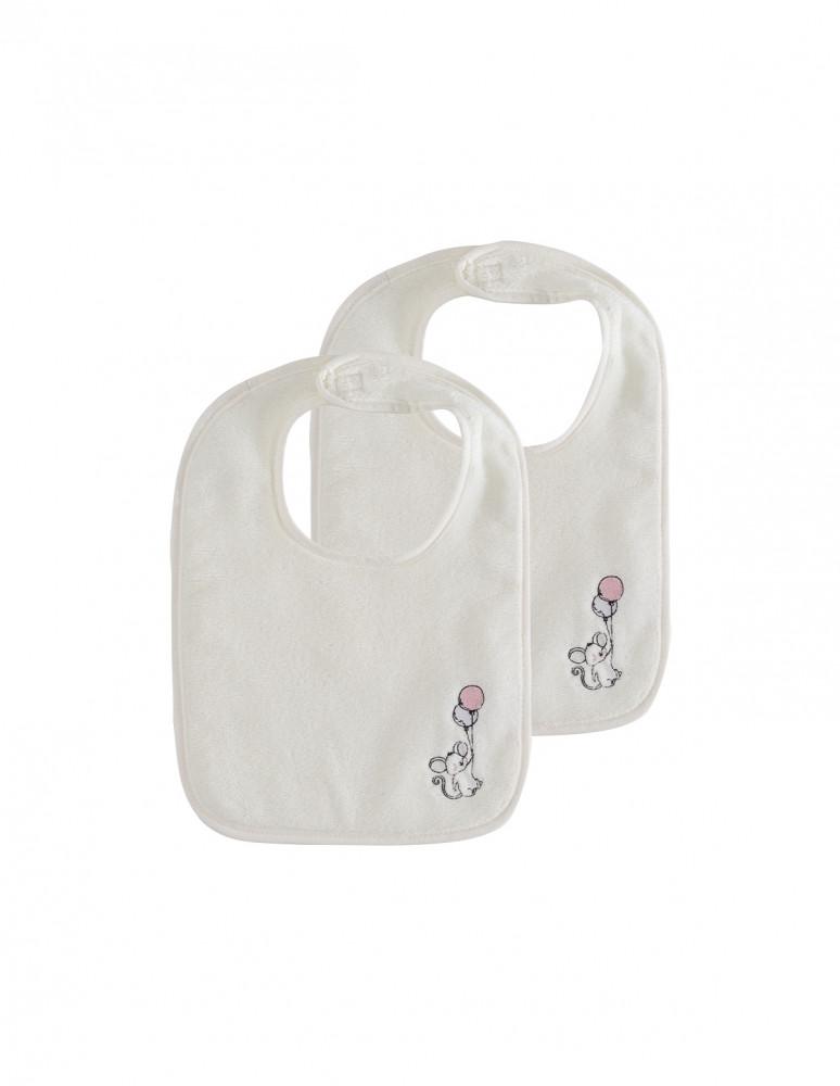 Lot de 2 Bavoirs Bébé 450gr/m² BABY...