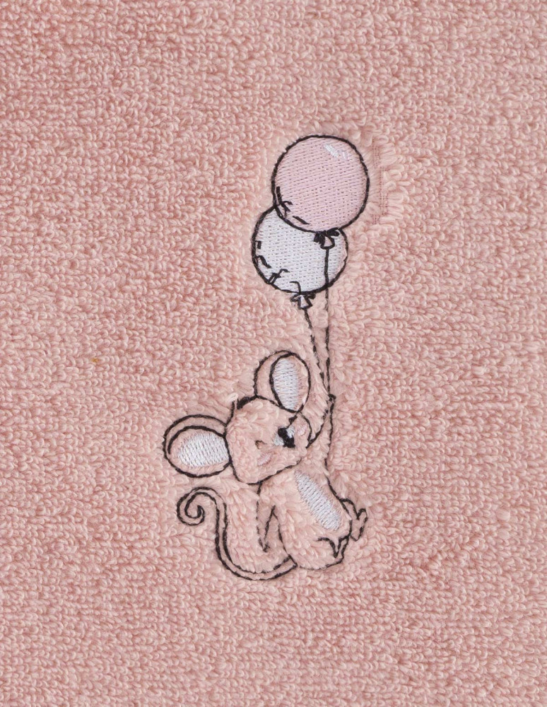 Peignoir brodé 450 gsm BABY SOFT...