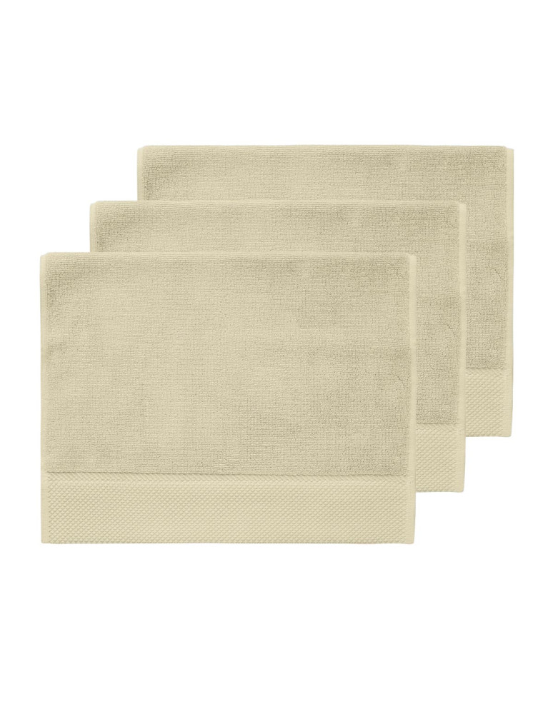 3 grandes serviettes d'invité Zéro... 3 grandes serviettes d'invité Zéro...