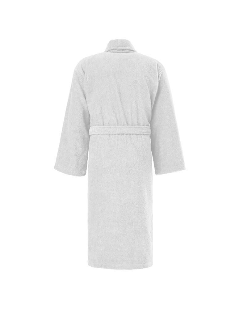 Peignoir col châle en coton...