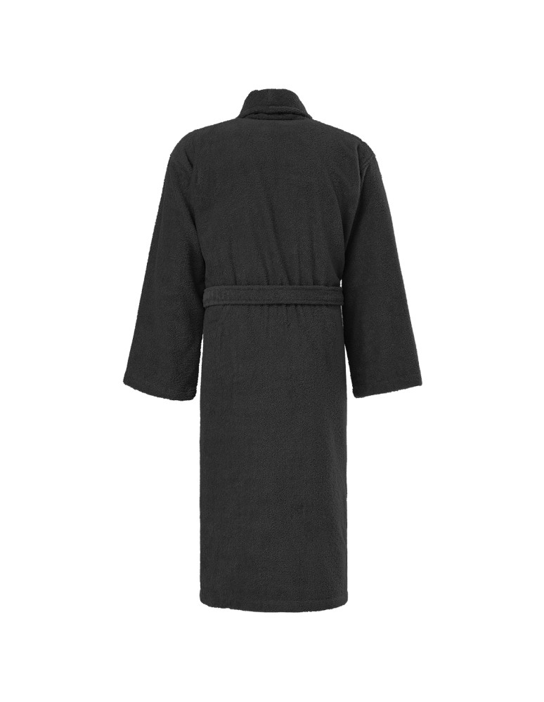 Peignoir col châle en coton...