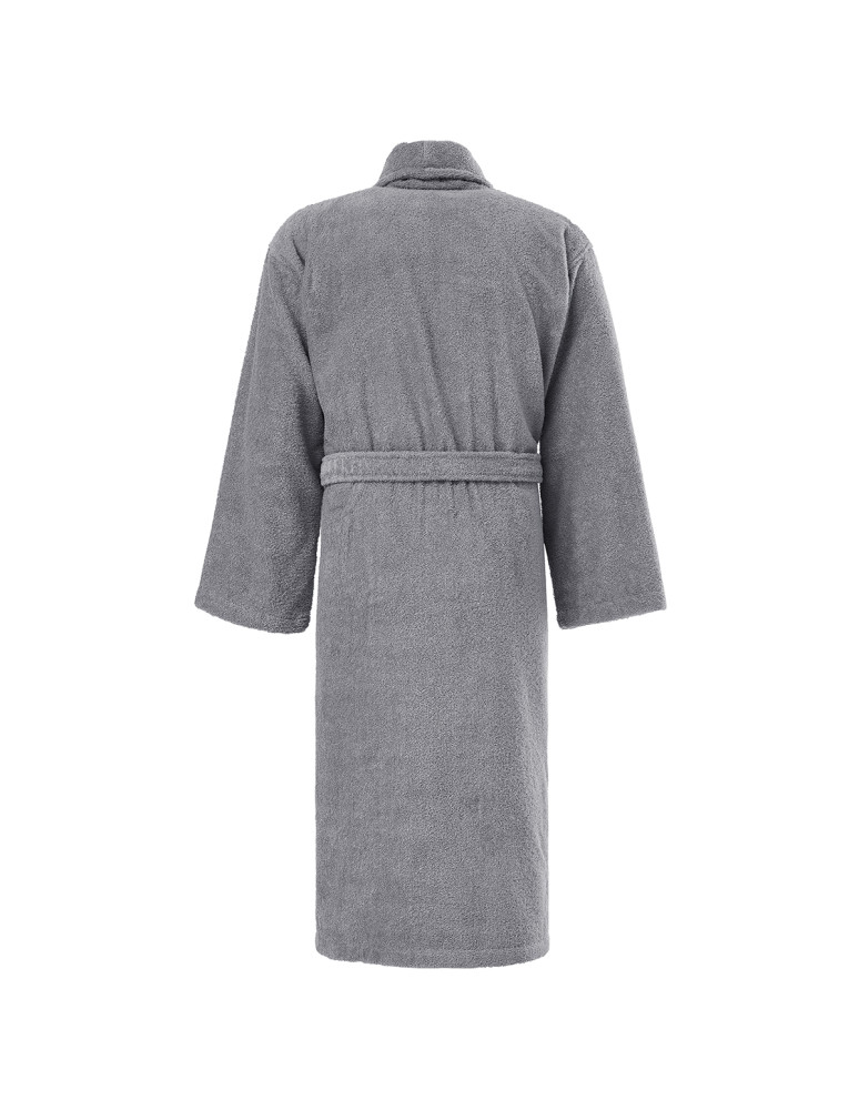 Peignoir col châle en coton...
