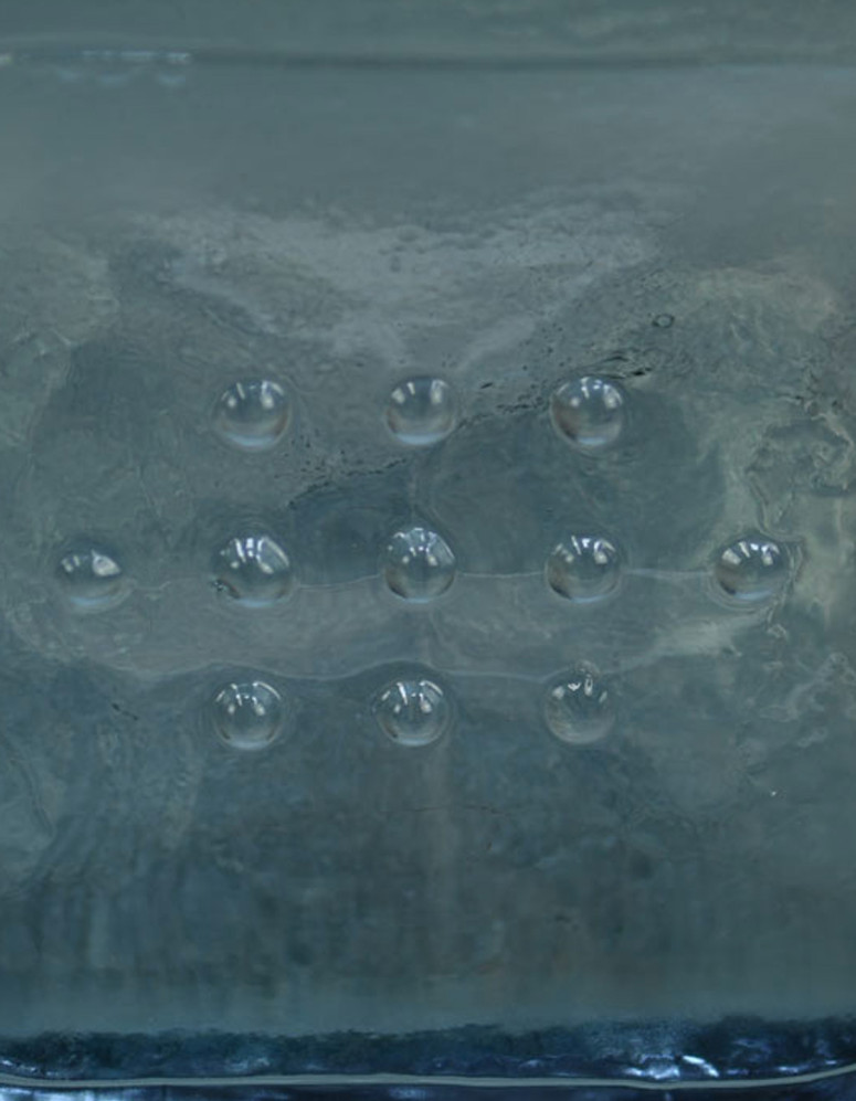 Porte-savon en verre recyclé AUTHENTIC