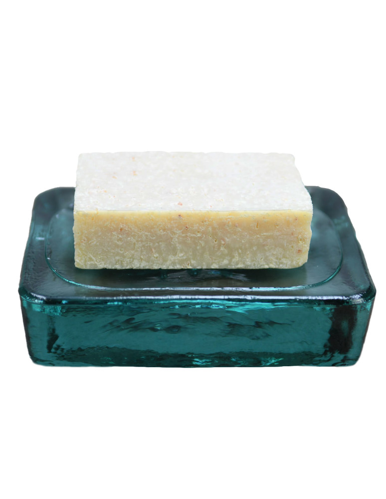 Porte-savon en verre recyclé AUTHENTIC