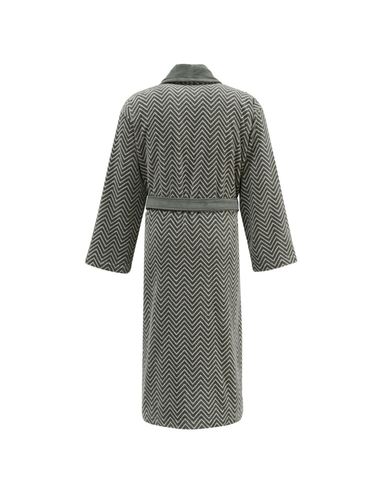 Peignoirs col châle Velours Jacquard...