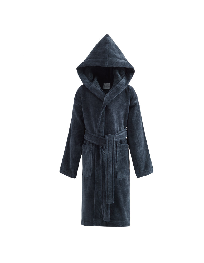 Peignoir enfant velours à capuche...