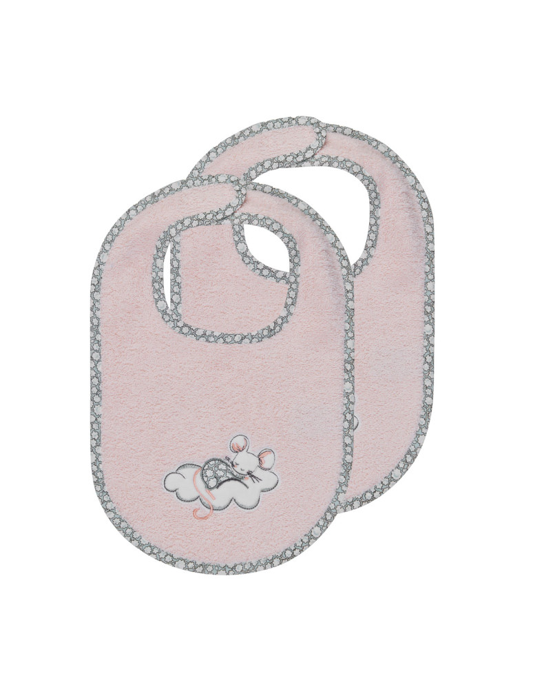 Lot de 2 bavoirs MOUSKETTE