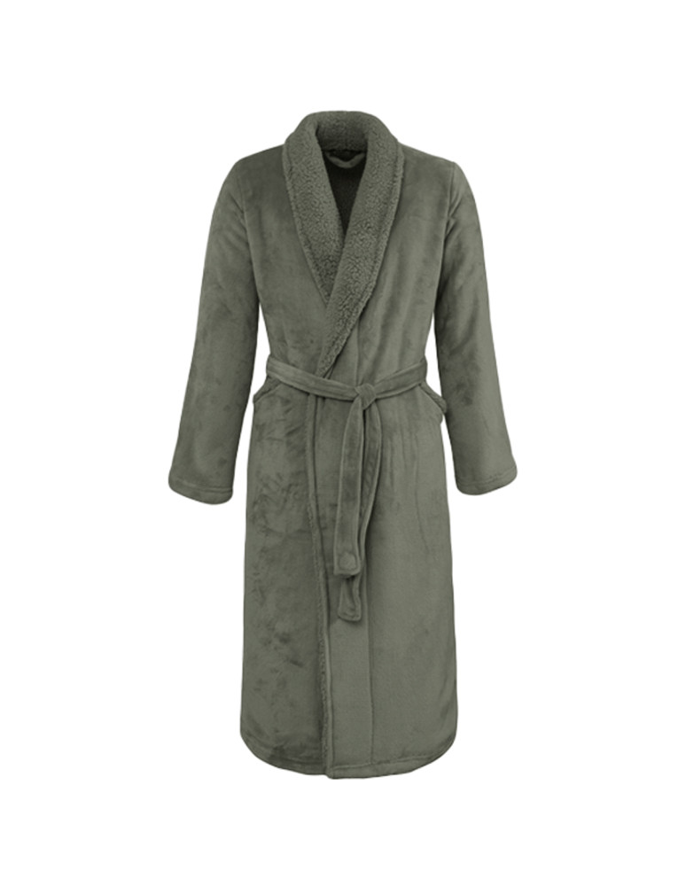 Peignoir mixte polaire chaud doublé...