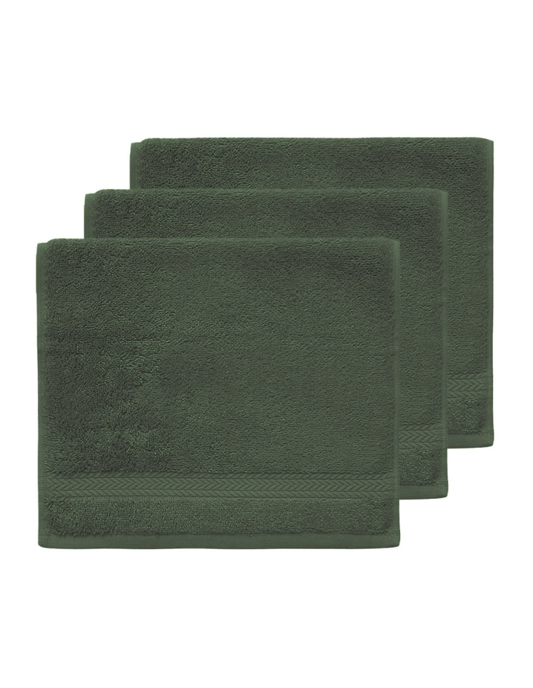 Lot de 3 serviettes invité 550gr/m²... Lot de 3 serviettes invité 550gr/m²...