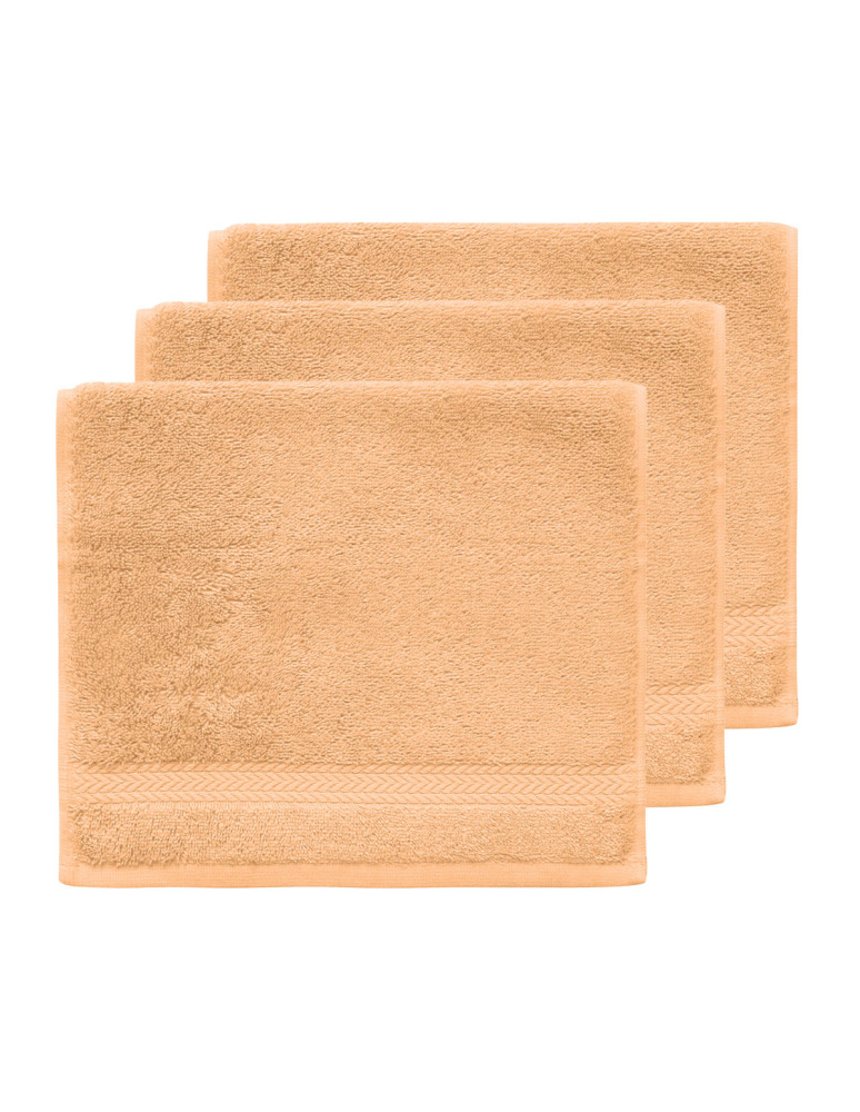 Lot de 3 serviettes invité 550gr/m²... Lot de 3 serviettes invité 550gr/m²...