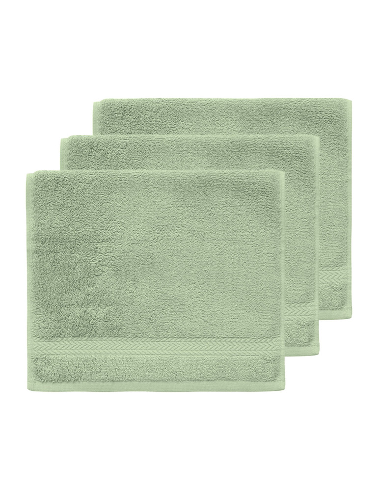 Lot de 3 serviettes invité 550gr/m²... Lot de 3 serviettes invité 550gr/m²...