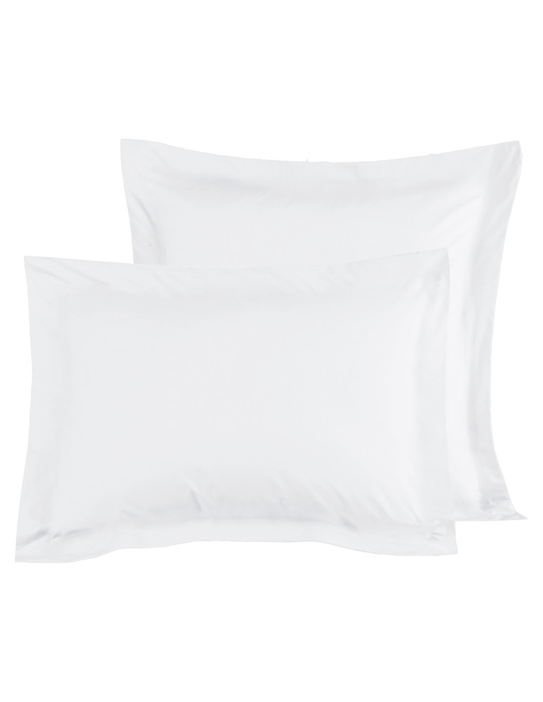 Lot de 2 Taies d'Oreiller Satin de...